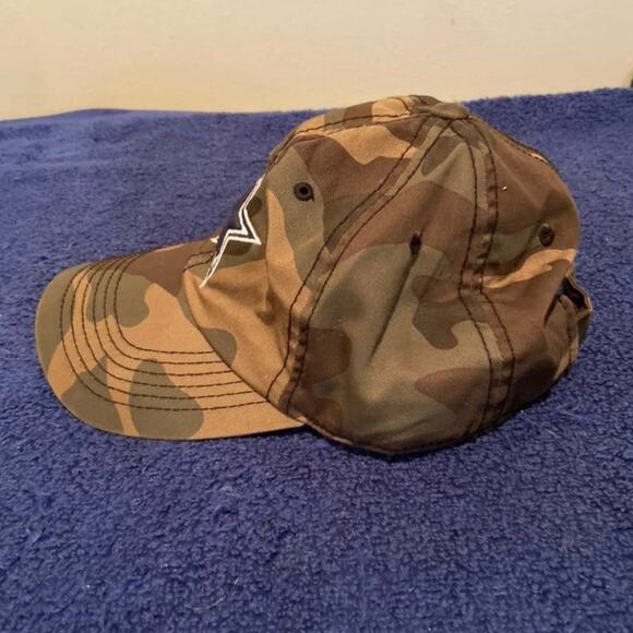 Dallas Cowboys Authentic Camouflage Star Logo Adjustable Baseball Hat - Picture 3 of 6